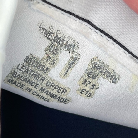 Goats black and white hook and loop strap sneaker - Picture 10 of 10